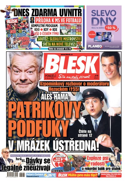 Blesk - 08.06.2026