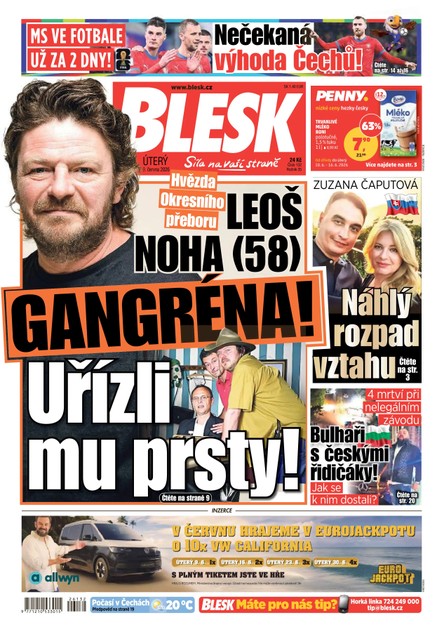 Blesk - 09.06.2026