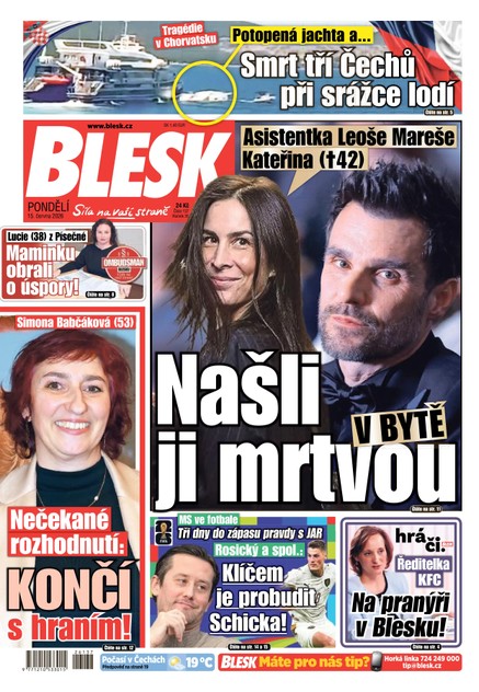 Blesk - 15.06.2026