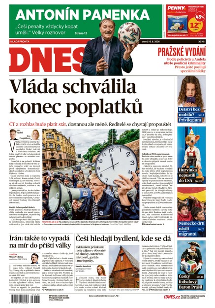MF DNES - 16.06.2026