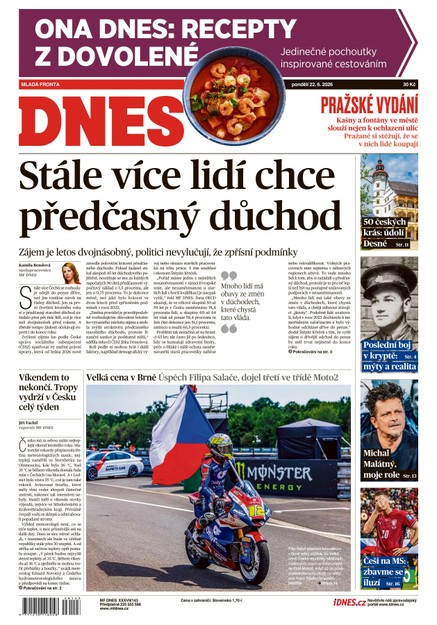 MF DNES - 22.06.2026