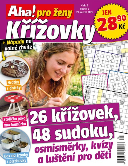 Aha! pro ženy Křížovky - 6/2026