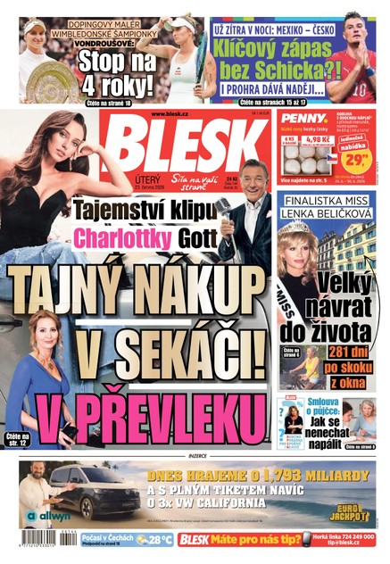 Blesk - 23.06.2026