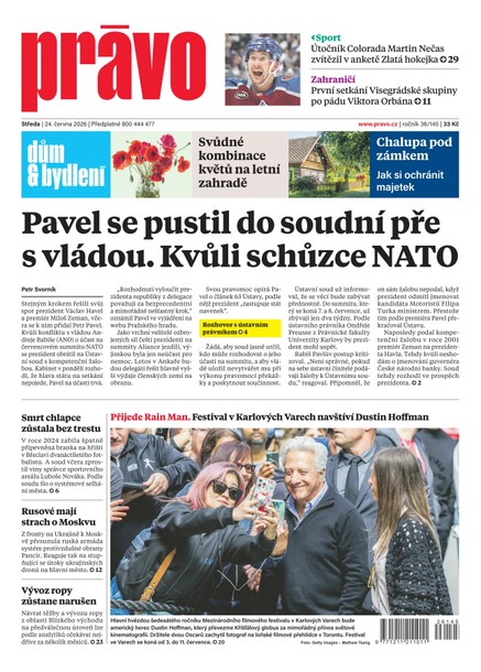 Deník Právo - 24.6.2026