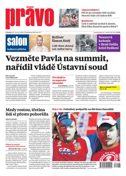 Deník Právo - 25.6.2026