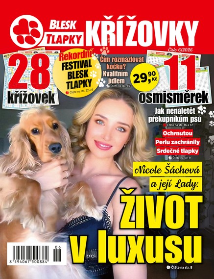  Blesk Tlapky Křížovky - 06/2026