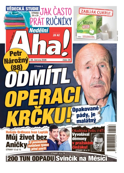 NEDĚLNÍ AHA! - 28.06.2026