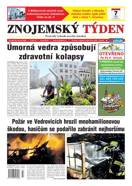 Znojemský týden 27/2026