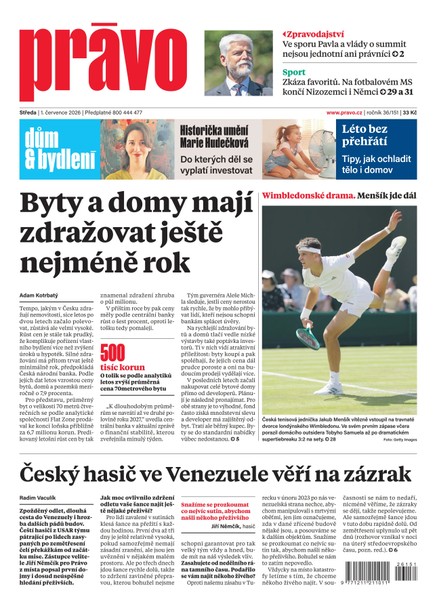 Deník Právo - 1.7.2026