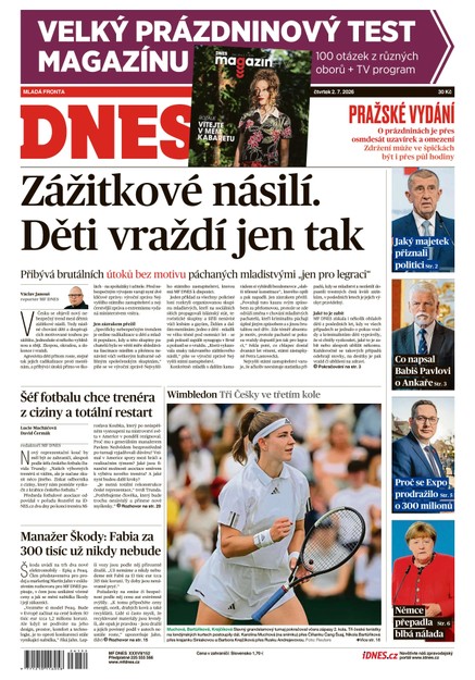 MF DNES - 02.07.2026