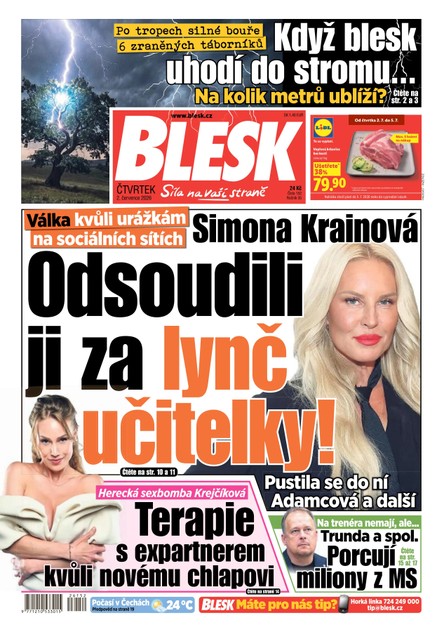 Blesk - 02.07.2026