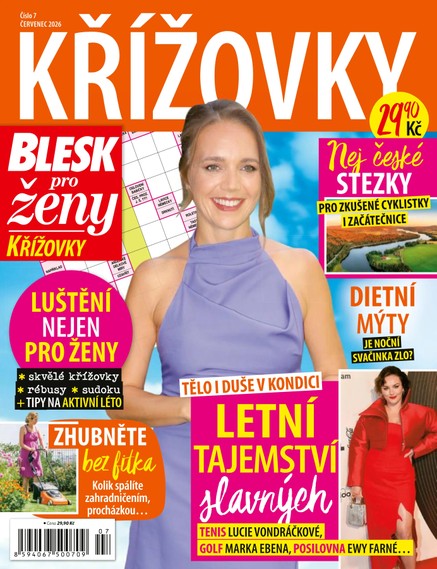 BLESK PRO ŽENY KŘÍŽOVKY - 07/2026