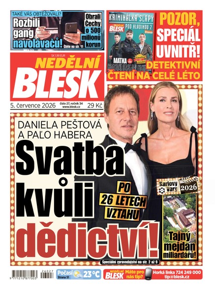 NEDĚLNÍ BLESK - 05.07.2026