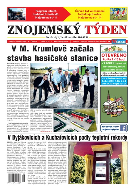 Znojemský týden 28/2026