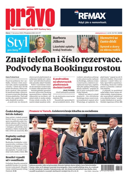 Deník Právo - 7.7.2026