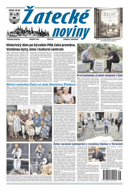 Žatecké noviny č. 28/2026