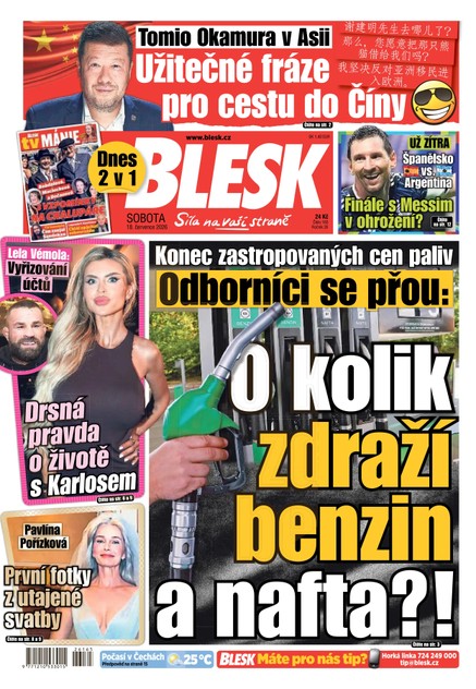 Blesk - 18.07.2026