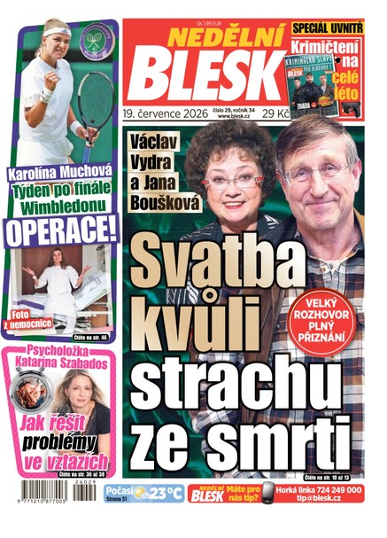 NEDĚLNÍ BLESK - 19.07.2026