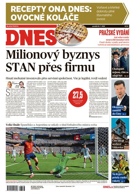 MF DNES - 20.07.2026