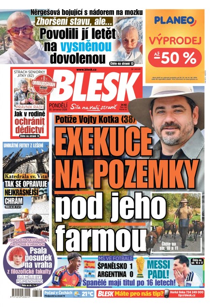 Blesk - 20.07.2026