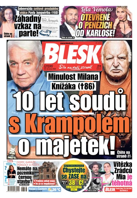 Blesk - 28.07.2026