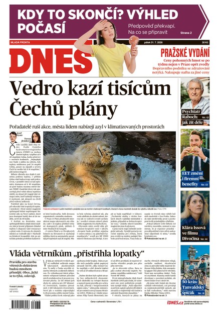 MF DNES - 31.07.2026