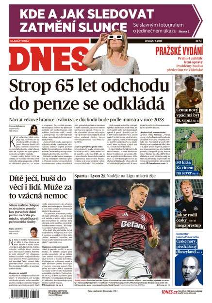 MF DNES - 05.08.2026