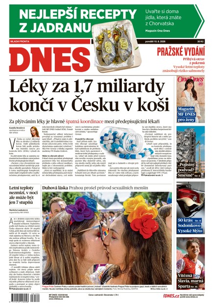 MF DNES - 10.08.2026
