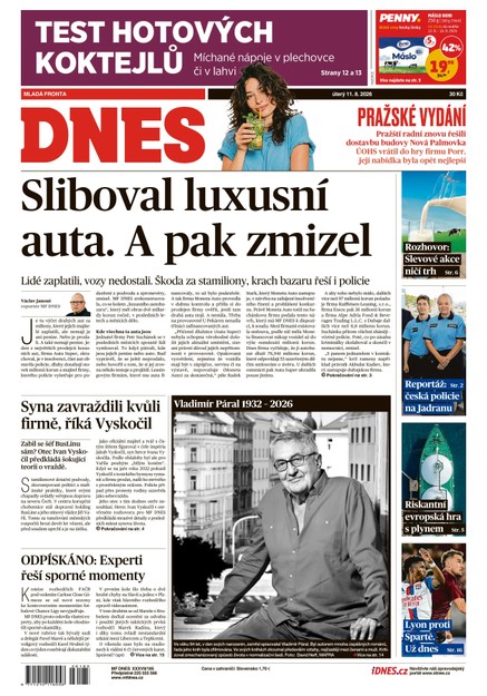 MF DNES - 11.08.2026