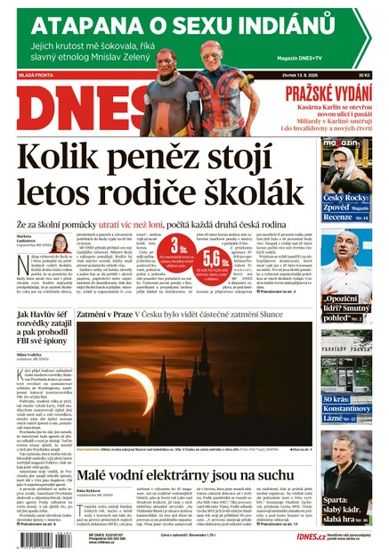 MF DNES - 13.08.2026