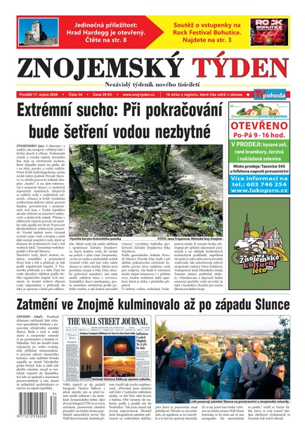 Znojemský týden 34/2026