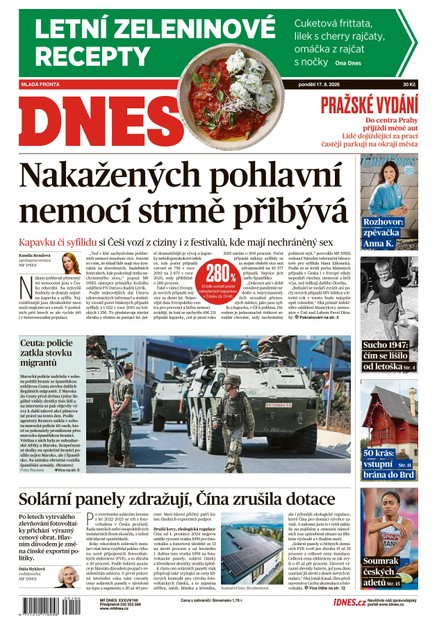 MF DNES - 17.08.2026
