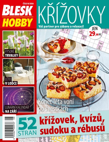 Blesk Hobby KŘÍŽOVKY - 08/2026