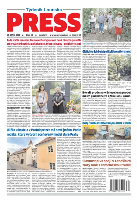 Lounský Press č. 34/2026