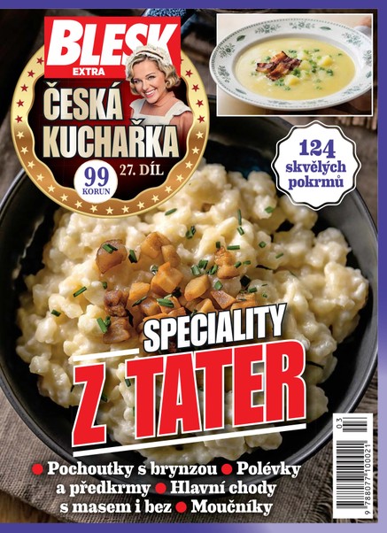 Česká kuchařka 27. Speciality z Tater