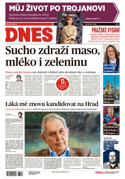 MF DNES - 20.08.2026
