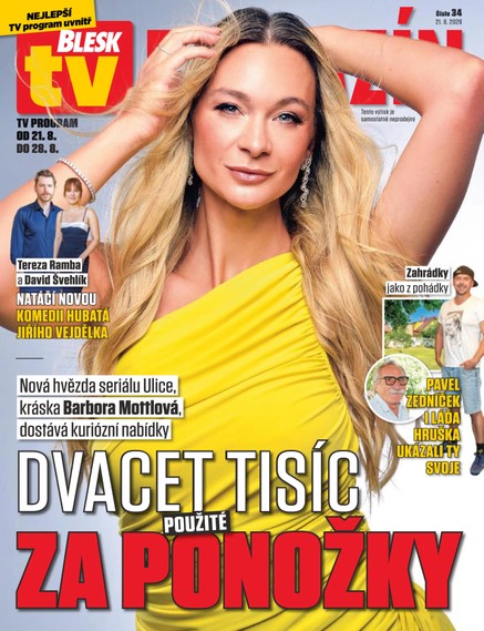 Blesk Tv magazín - 21.08.2026