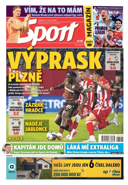 Sport - 21.08.2026