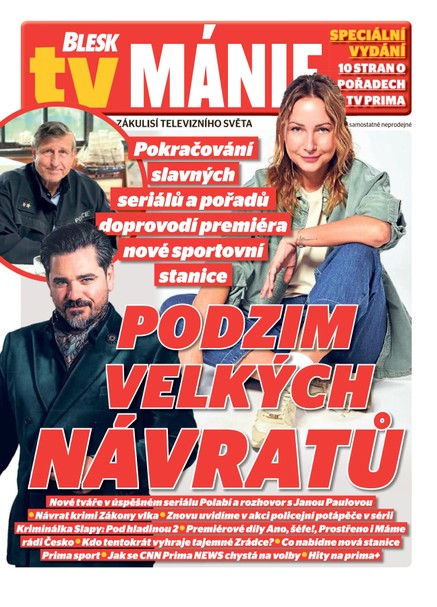 Blesk Tv manie - 22.08.2026