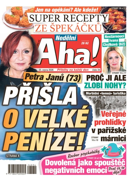 NEDĚLNÍ AHA! - 23.08.2026