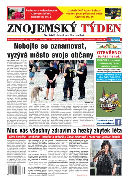 Znojemský týden 35/2026