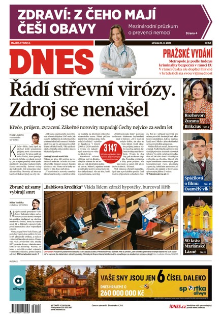 MF DNES - 26.08.2026