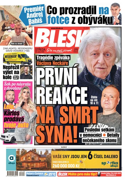 Blesk - 26.08.2026