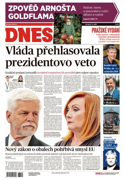 MF DNES - 27.08.2026