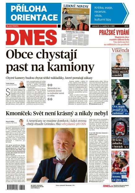MF DNES - 29.08.2026