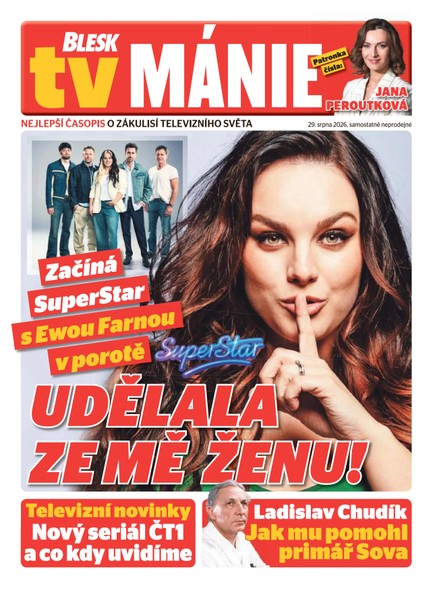 Blesk Tv manie - 29.08.2026