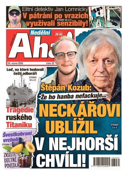 NEDĚLNÍ AHA! - 30.08.2026