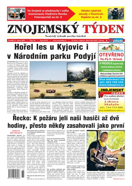 Znojemský týden 36/2026