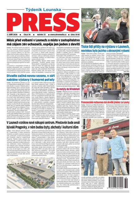 Lounský Press č. 36/2026