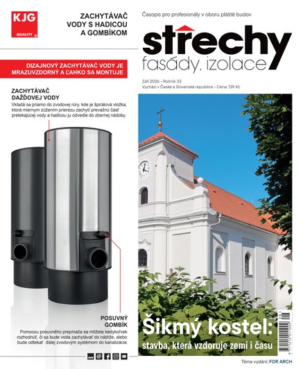 Střechy, Fasády, Izolace 8/2026
